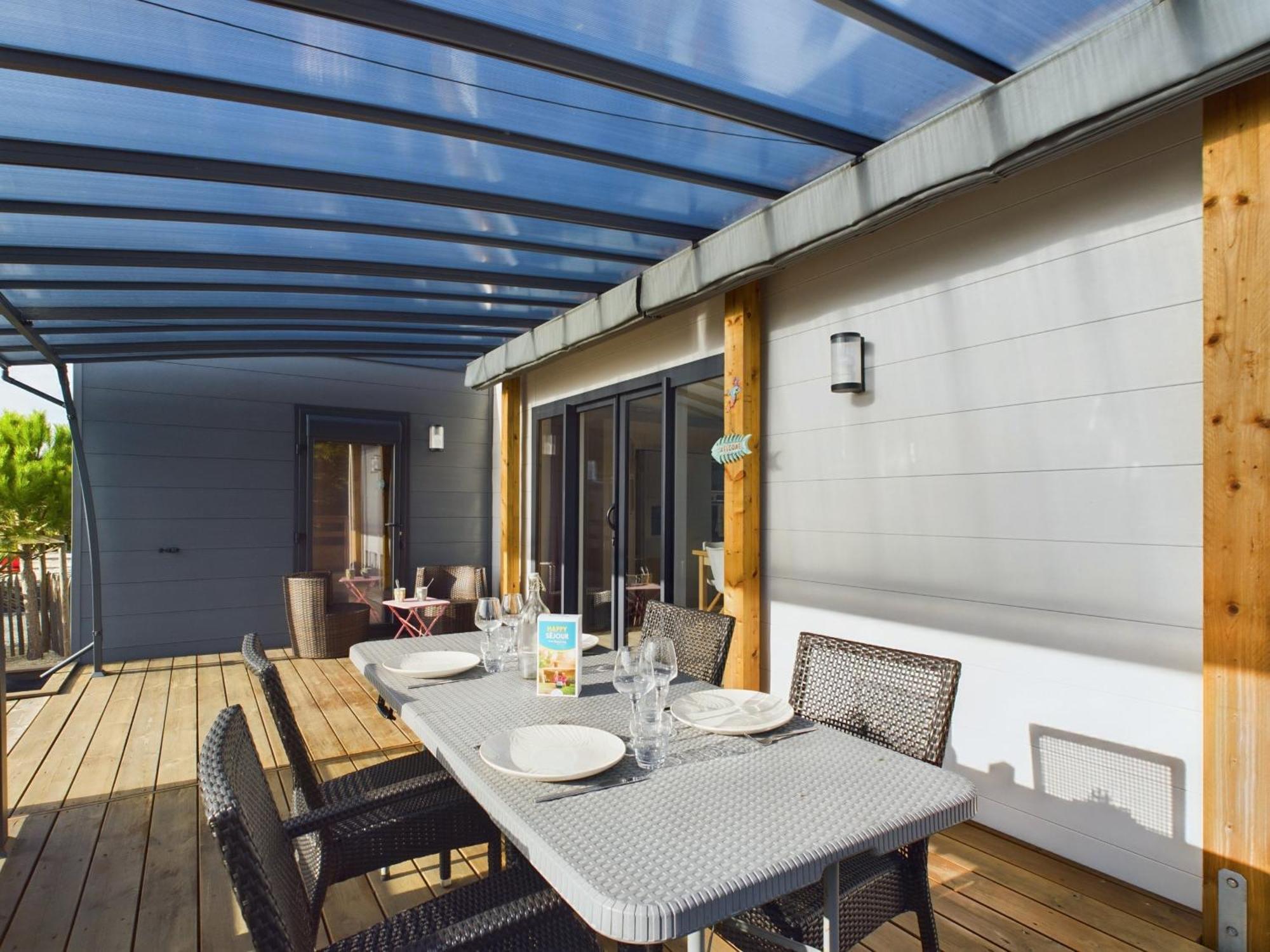 Beau Chalet Pour 4 Pers - Acces Piscine Chauffee ブルティニョール・シュル・メール エクステリア 写真